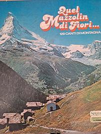 Raccolta vinili canti di montagna