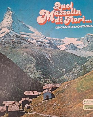 Raccolta vinili canti di montagna