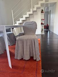 4 Sedie Moroso Doll Chair originali + doppia coper