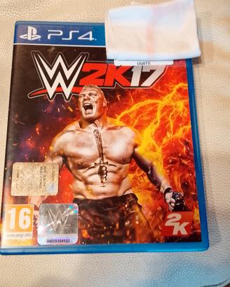 ps4 video gioco  W2K17