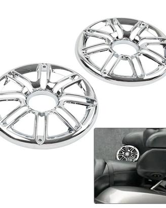 Griglia  altoparlante cromo per Harley Tri Glide