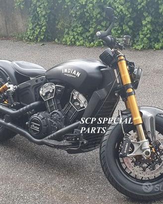 INDIAN SCOUT BOBBER AVANTRENO FORK OHLINS BREMBO