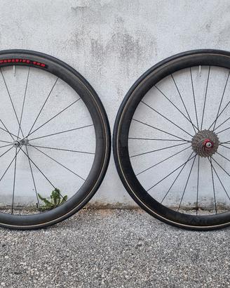 Ruote Spada Stiletto carbonio bdc tubolari cro