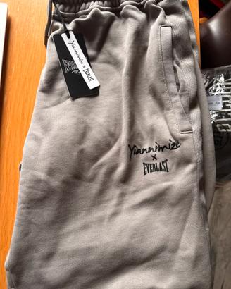 Everlast Pantalone tuta grigio  taglia M