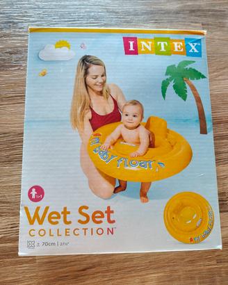 Ciambella neonati mare/piscina Intex