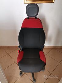 sedia da scrivania con sedile auto