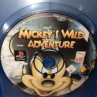 gioco playstation 1 vintage mickey's wild 1995 