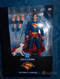 Figure 2025 Superman & Krypto McFarlane Deluxe
