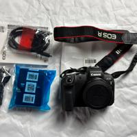 Canon EOS R + Adattatore Canon EF + 2 batterie!