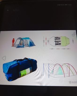 tenda campeggio 