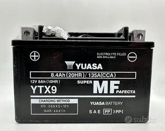 Batteria Yuasa SLA YTX9 Honda. KTM, Suzuki, Yamaha