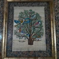 Quadro con PAPIRO antico