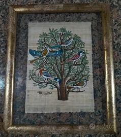 Quadro con PAPIRO antico