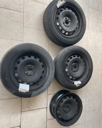 Cerchi in accuaio R15