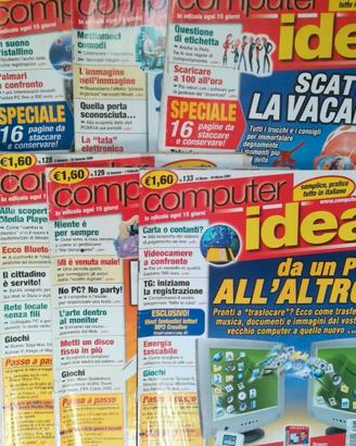 Lotto di più di 100 riviste di Computer Idea