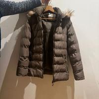 Giubotto Moncler da donna beige scuro