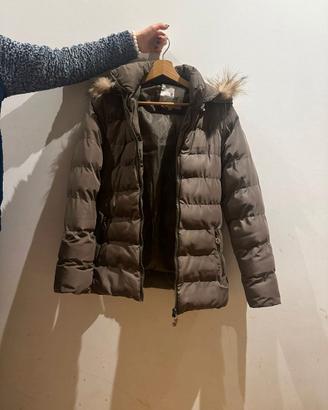 Giubotto Moncler da donna beige scuro