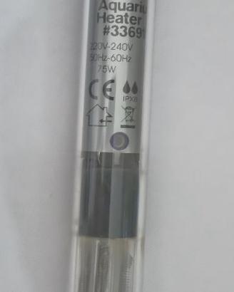 ACQUARIO TERMORISCALDATORE ZOLUX 75 WATT