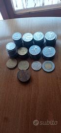 MONETE RARE IN LIRE + 3 GETTONI SIP DA COLLEZIONE