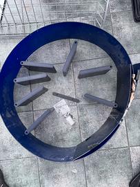 Libreria Kartell blu