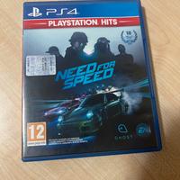 NEED FOR SPEED PLAYSTATION 4