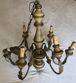 Lampadario vintage fiorentino