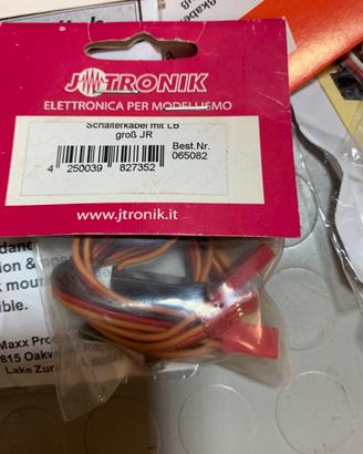 Blocco ineruttori e spine aeromodellismo