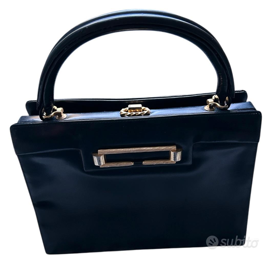 Borsa kelly Vintage anni 50/60 Abbigliamento e Accessori In