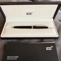 Penna Montblanc Nera Lucida – con Finiture Platino