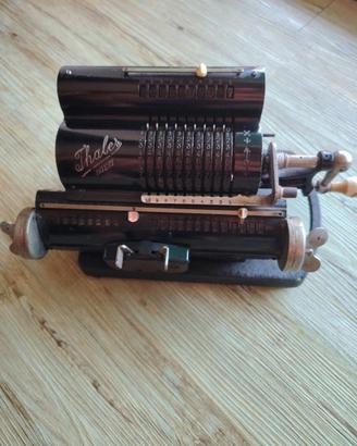 Calcolatrice Meccanica Vintage Thales Patent AE