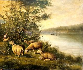 Quadro a olio su tela 