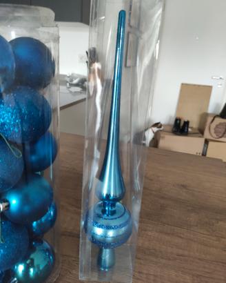 Palline Blu albero di natale 