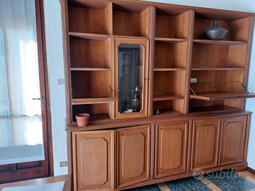 Mobile libreria in noce