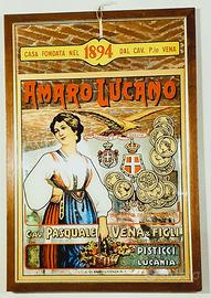 AMARO LUCANO QUADRO A SPECCHIO PUBBLICITARIO