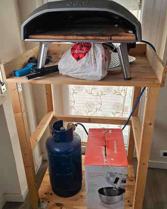Carrello porta forno ooni koda