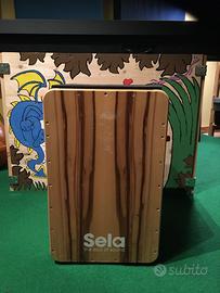 Cajon Professionale Sela Pro Satin Nut SE 010