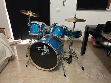 Batteria Drum set completo. Marca: Tamburo T5