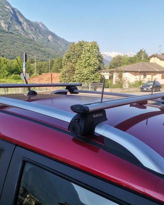 portapacchi originale suzuki + portasci (ignis)