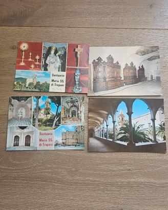 Cartoline del Santuario Maria SS di Trapani 