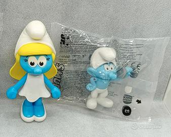 Lotto 2 personaggi Puffi Burger King