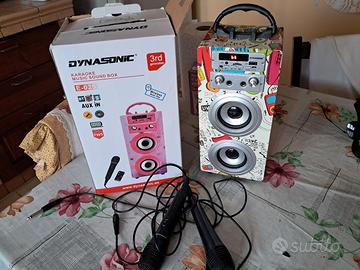 cassa blothooth con Karaoke 