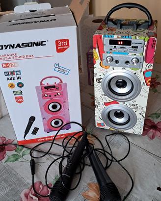 cassa blothooth con Karaoke 