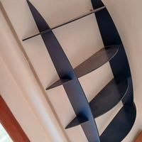 mensola libreria porta oggetti design sferica 