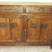 Antica Credenza Arte Povera Vero legno - Porta TV