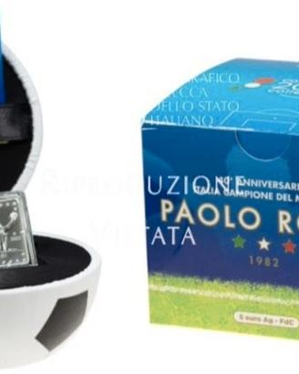 Italia 2022 - 5 Euro Argento Paolo Rossi "Campioni