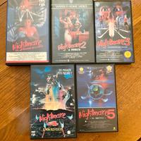 VHS Nightmare On Elm Street Freddy Krueger