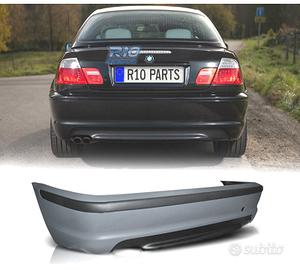 PARAURTI POSTERIORE BMW E46 BERLINA 98-05 LOOK M
