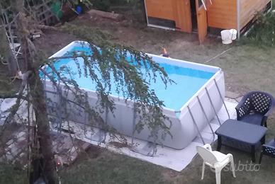 Bestway Piscina Fuori Terra Power Steel da 4X2X1