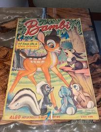 Album Di Figurine Bambi Stickers completo 1951