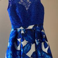 Abito cerimonia impero couture diamonds